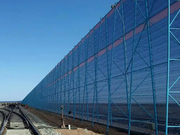 Windproof and dust suppression net